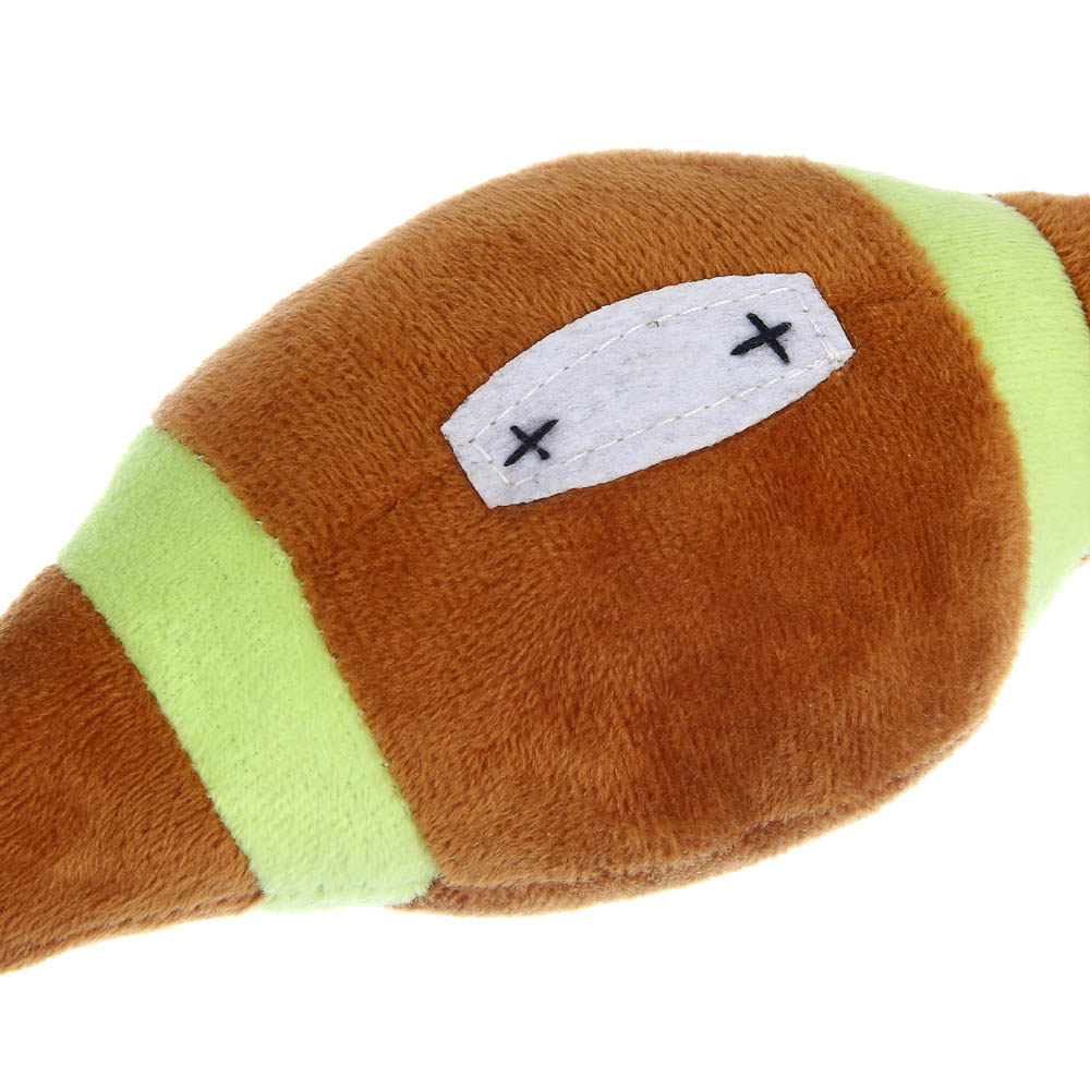 Игрушка для собак тм VETTA с пищалкой, мяч регби, п/э, 35*10см - #4