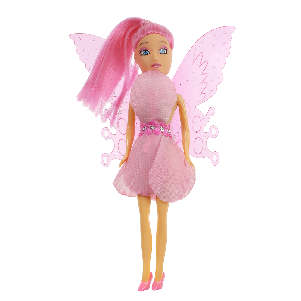 ИГРОЛЕНД Кукла в виде цветочной феи, 15,5 см, в пакете, 13х2,5х24 см, ABS, PP, PVC, 4 дизайна - #16