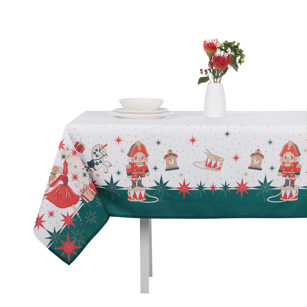 PROVANCE Щелкунчик Скатерть текстильная, 140х180см, 100% полиэстер, 2 дизайна - #3