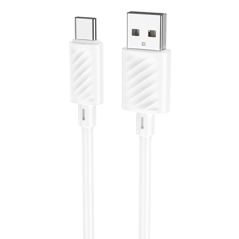 hoco. Кабель для зарядки модель X88, USB-C 2м, цвет: белый - #1