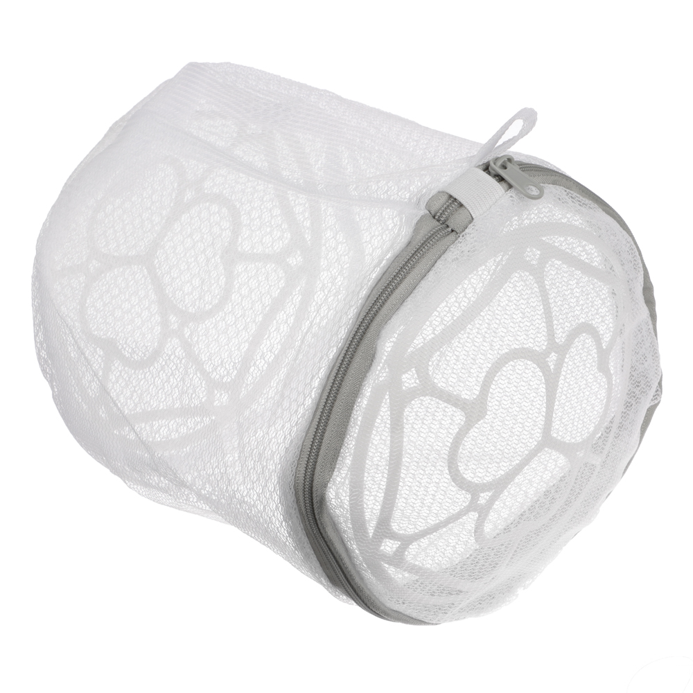 Мешок для стирки белья тм VETTA, цилиндр, на замке, пластик, полиэстер, d15х16h см - #2