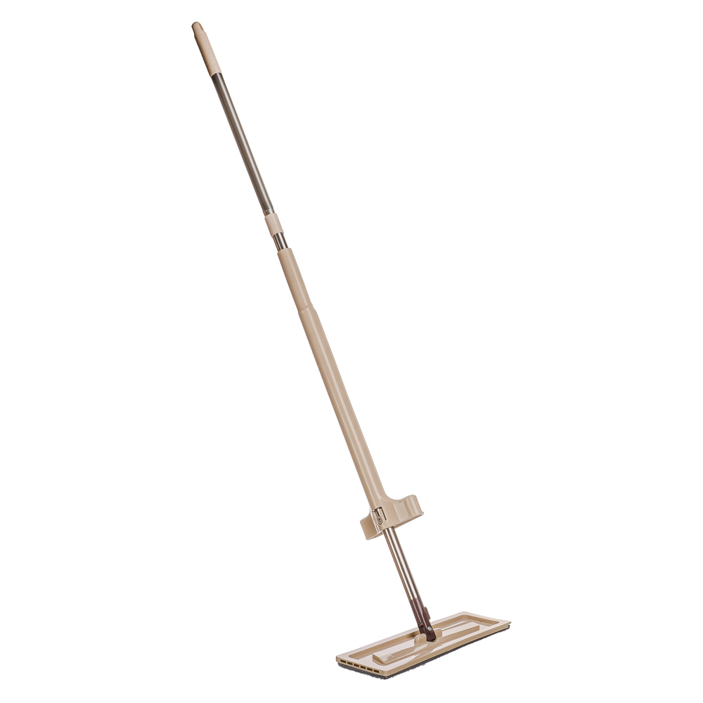 VETTA Швабра 360° с вертикальным отжимом и доп.насадкой 35 см, 120 см нерж.сталь пластик - #1