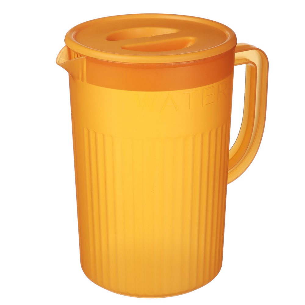 Кувшин для воды с крышкой, 2л, 2 цвета, пластик - #4