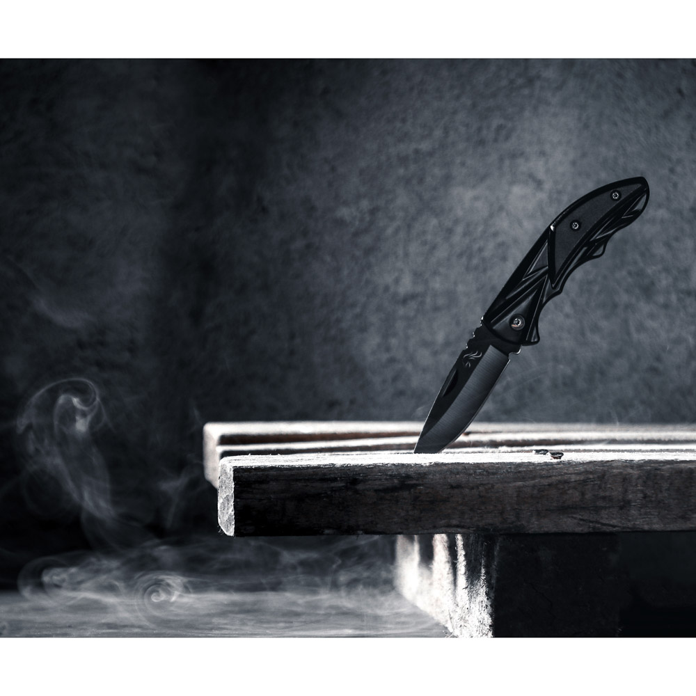 ЕРМАК Нож туристический складной 16см, нерж.сталь, арт.2 - #8