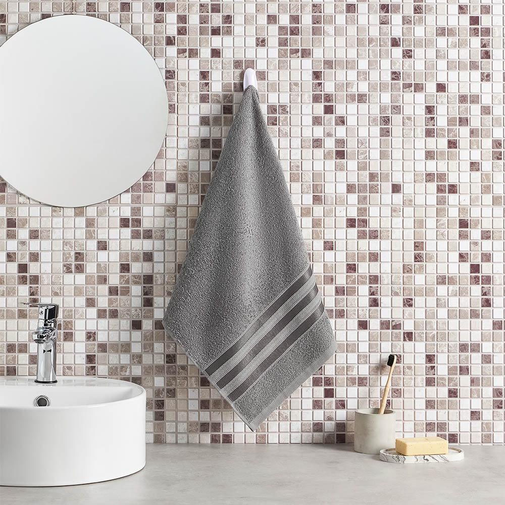 PROVANCE Фрэя Полотенце махровое, 100% хлопок, 50х90см, 360гр/м, серый - #4