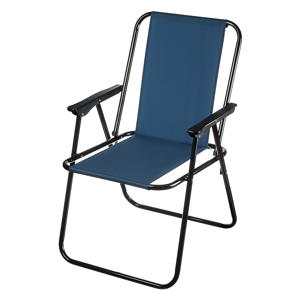Кресло складное тм РУССО ТУРИСТО, до 120 кг, 51х38х74см, полиэстер, сталь - #3