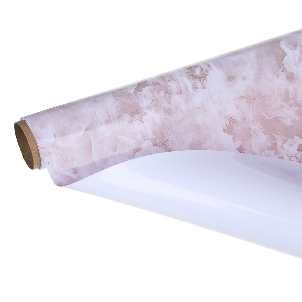 VETTA Гибкое стекло, ПВХ, мрамор, какао, 60x80x0,08см - #3