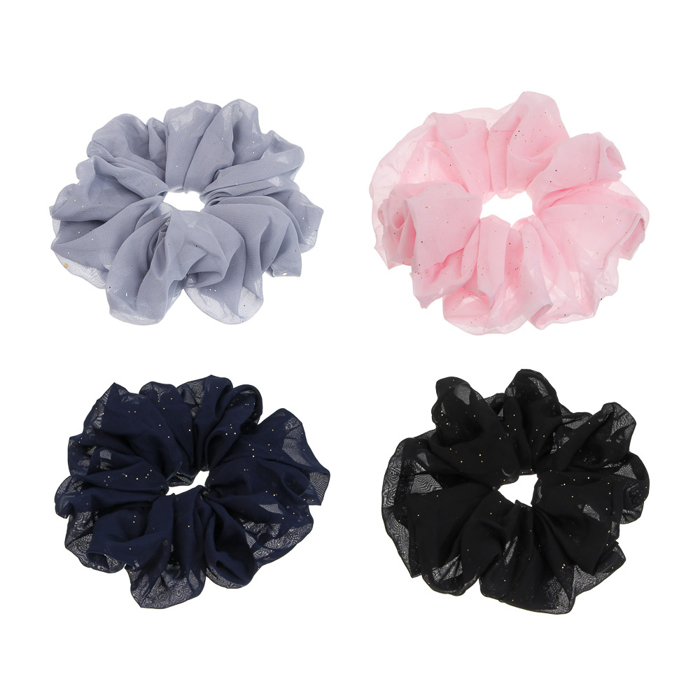 Резинка для волос, тм ЮНИLOOK, 16см, полиэстер, 4 цвета, #29 - #1