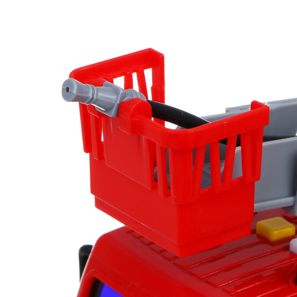 ИГРОЛЕНД Пожарная машина, свет, звук, стреляет водой, 3хAG13, PP, 29х10,5х17,5 см - #12