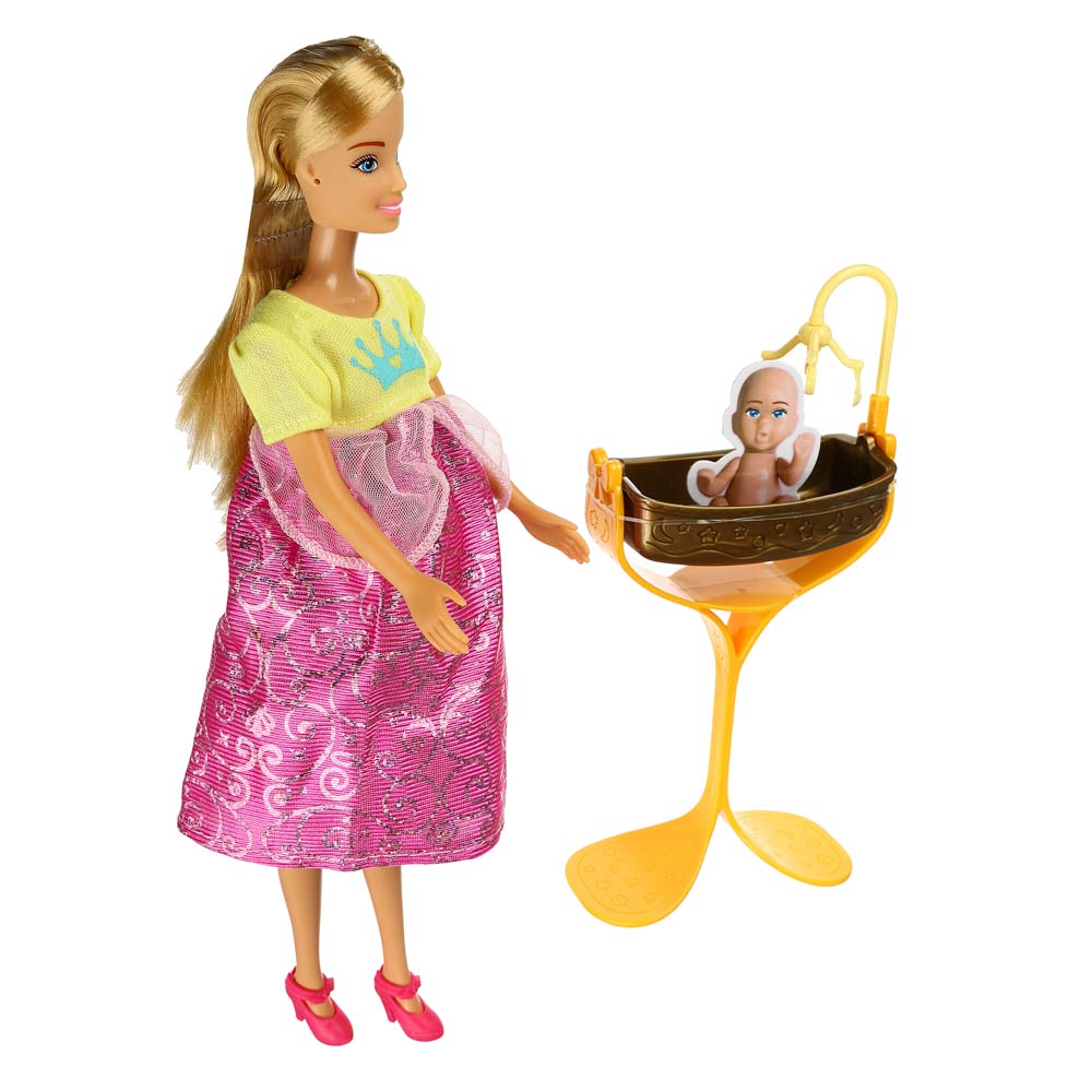 Кукла с малышом "Угадай кто?" ИгроЛенд  - #3
