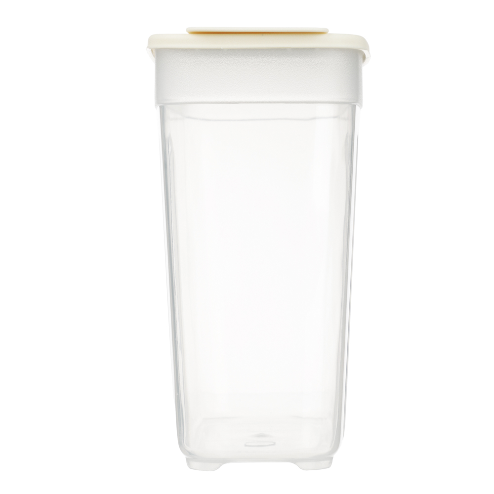 Банка для сыпучих продуктов КУСКУС прямоугольный 1,4л (170x85x155мм), пластик - #6