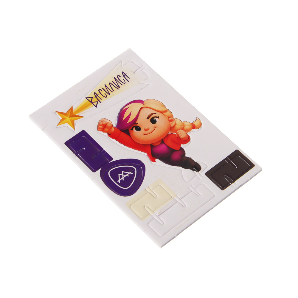 BY 3Д пазл "Супергеройский", пенокартон, 6х8,4см, 25 дизайнов - #5