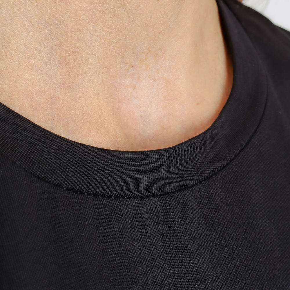 BY Футболка женская, хлопок / лайкра, размер XL, цвет черный - #3