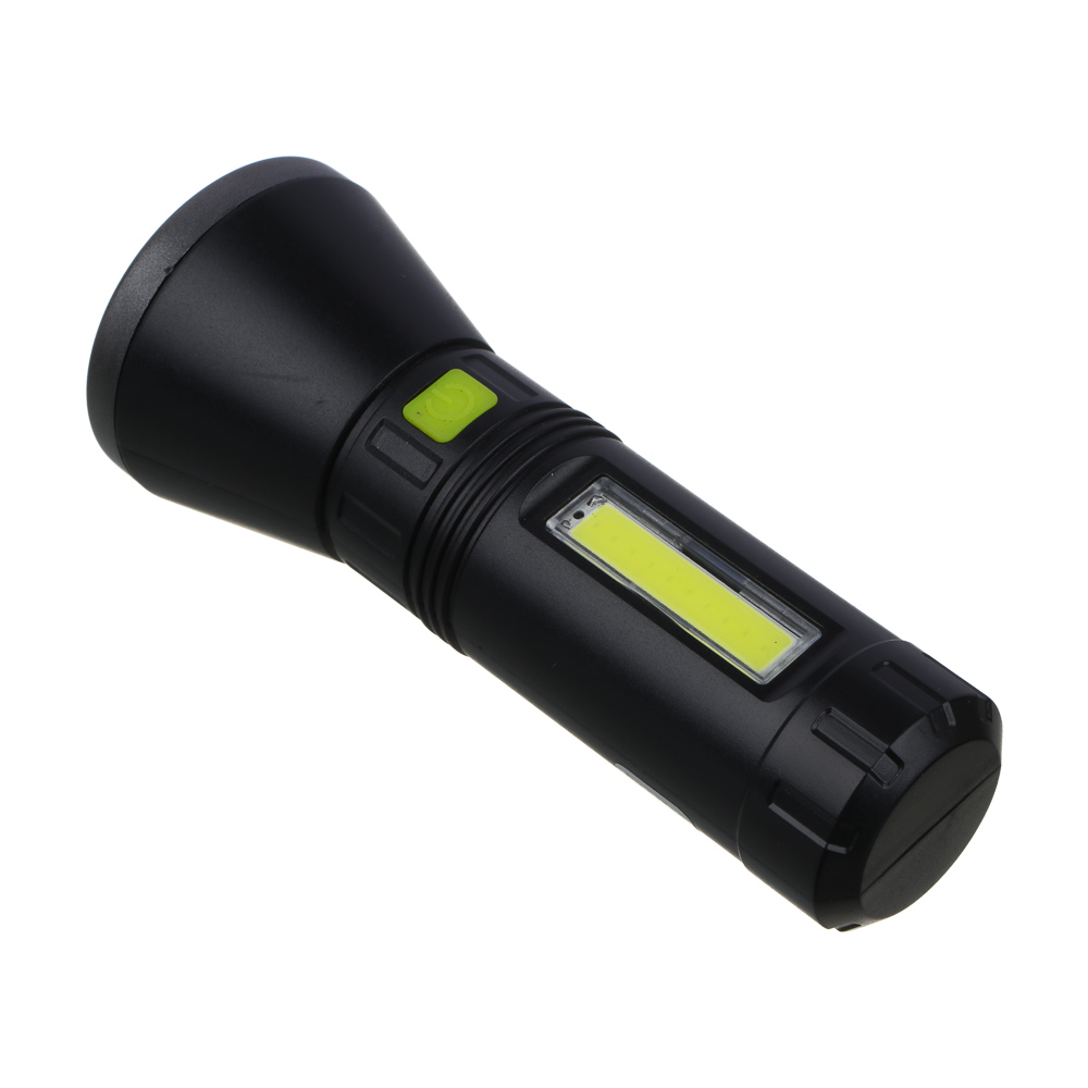 Фонарь ручной тм ЕРМАК, LED+COB, 4 режима, 1200мАч, 5,8х14,8см - #5
