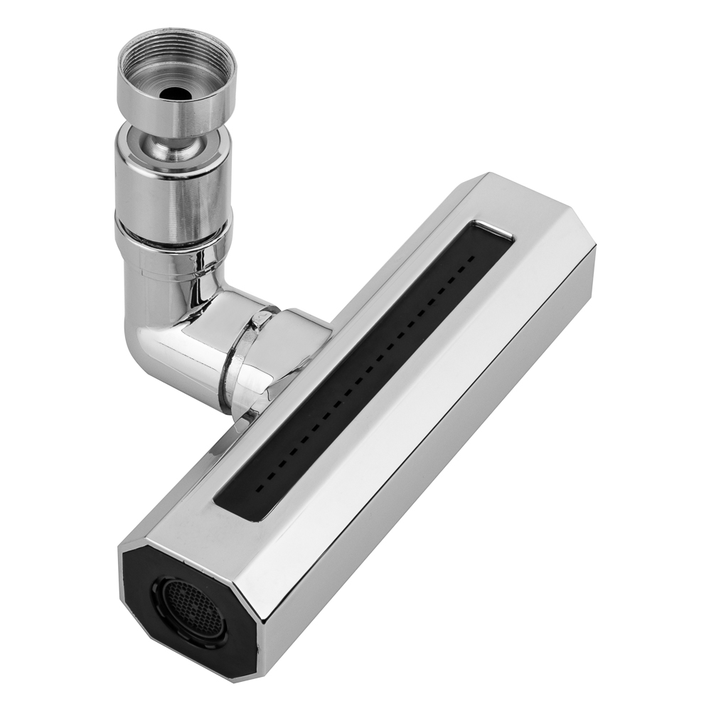 Аэратор-насадка для кухонного смесителя, 4 режима, хром - #15