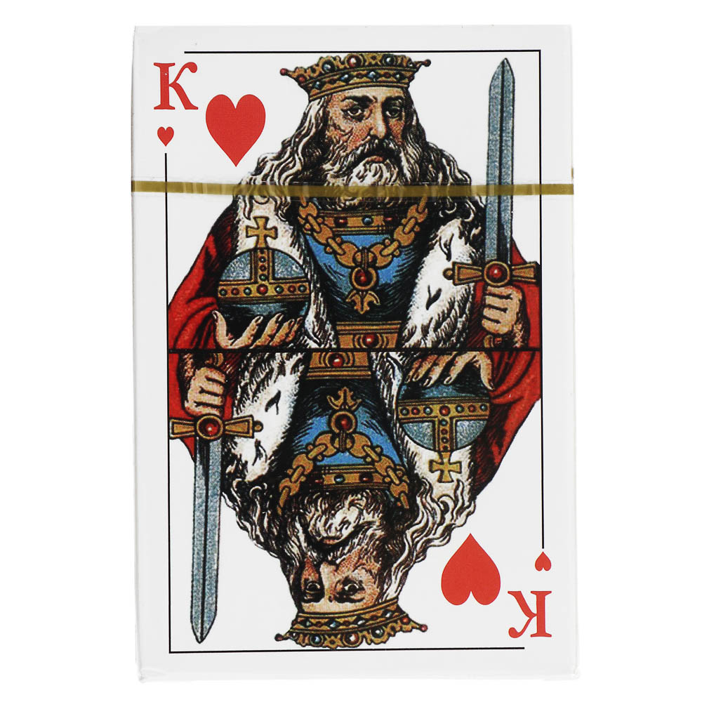 Карты игральные классические, 54 карты, высший сорт, 57х88мм, бумага - #4