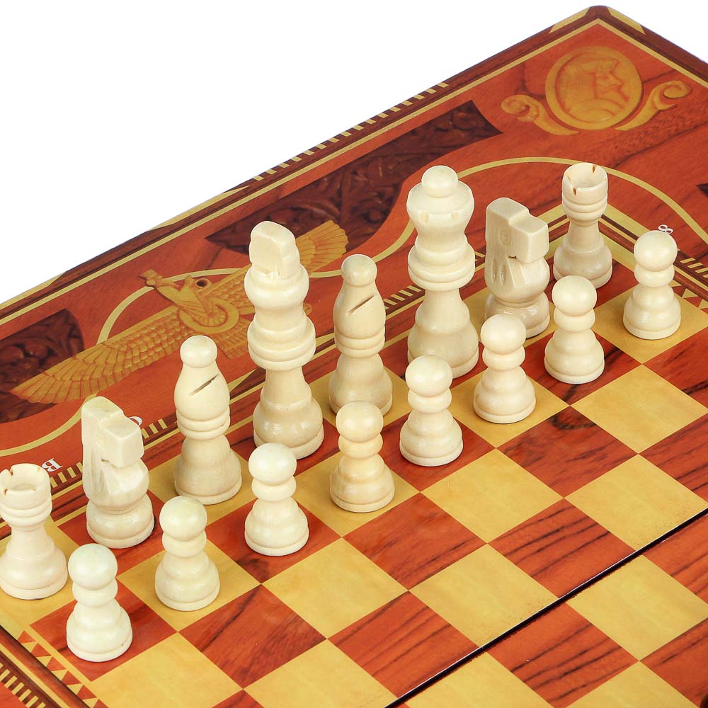 Набор игр LDGames 3 в 1 (шашки, шахматы, нарды) - #3