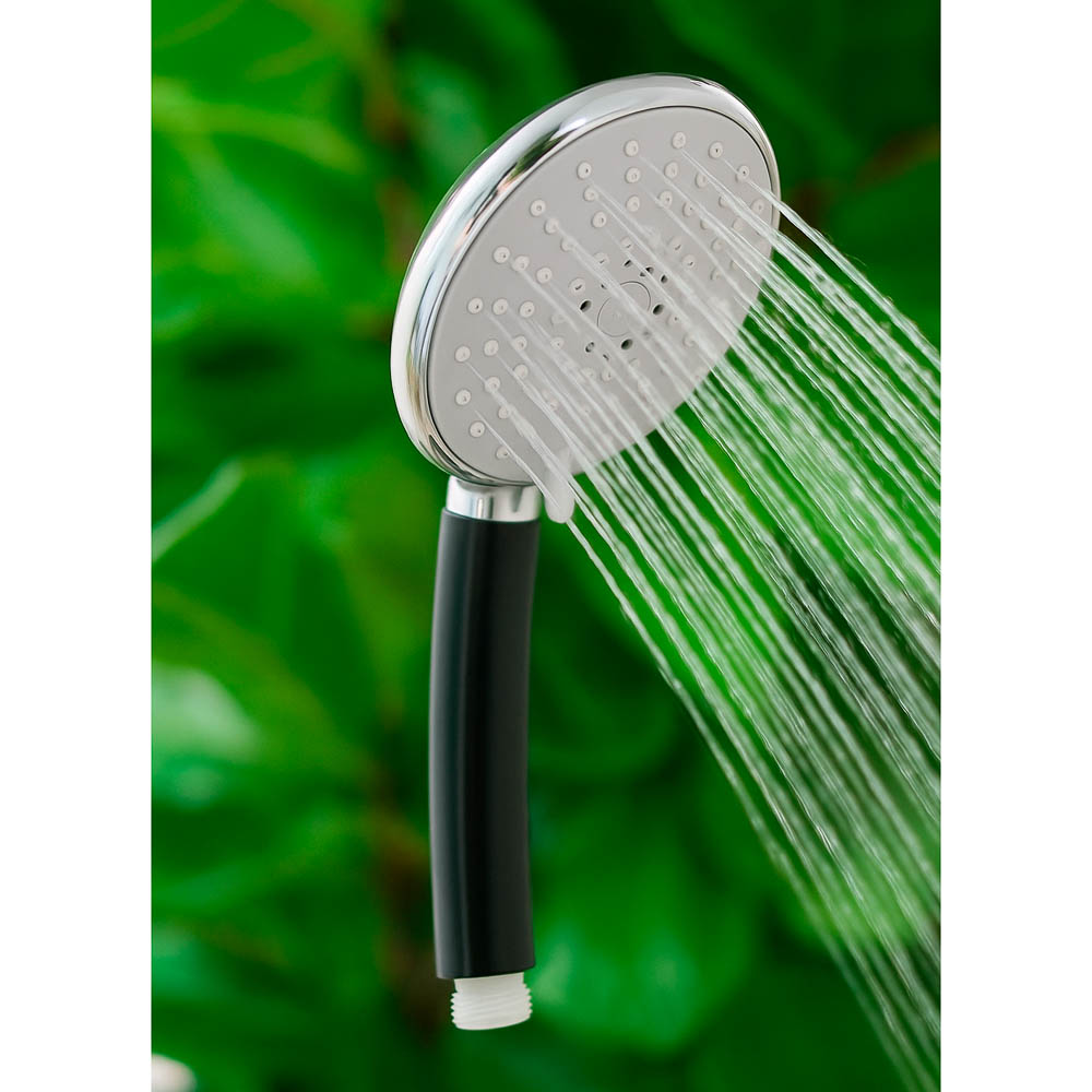 СоюзКран Лейка для душа, 3 режима, софт-тач, 110мм, хром - #6