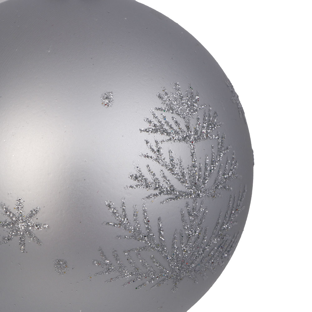 СНОУ БУМ Набор шаров 8см, 12шт, серебро, 26-204 - #3