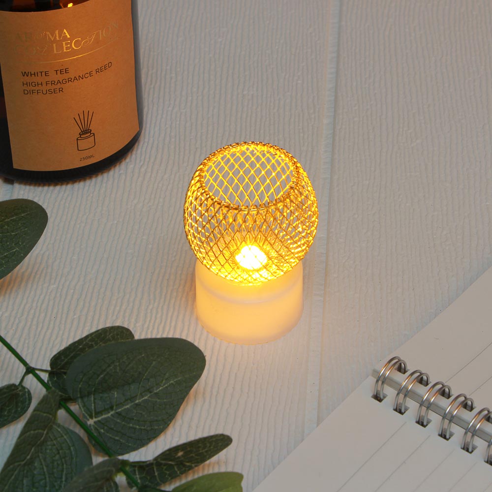 Светильник декоративный, пластик, металл, 4,2х5,5 см, арт.1 - #2