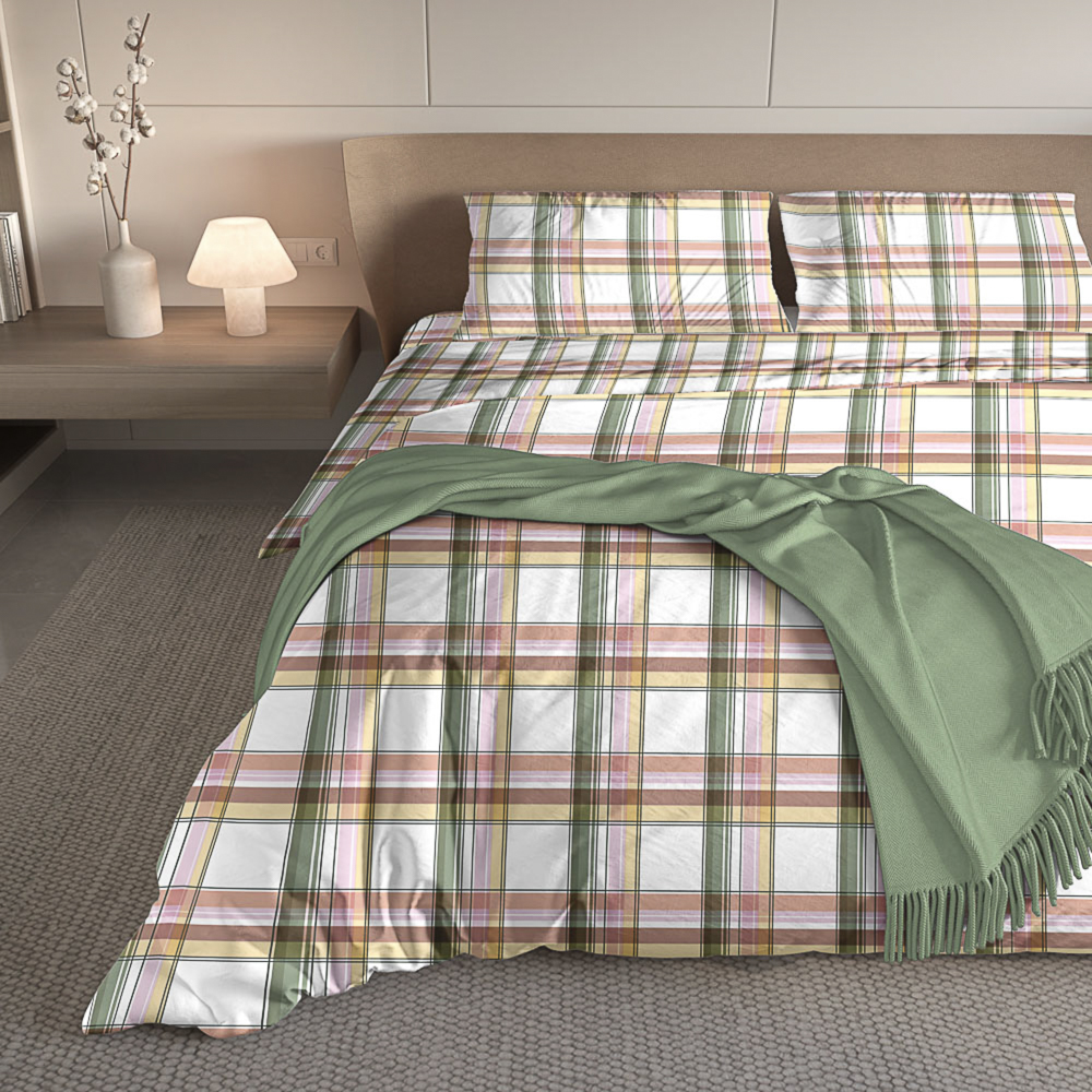 PROVANCE Ботаника Комплект постельного белья евро (4 предмета), микросатин, 100% полиэстер, 3 дизайн - #2