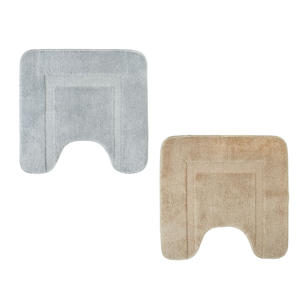 Коврик для туалета тм VETTA Ардеа, 50х50 см, микрофибра, 2 цвета - #1