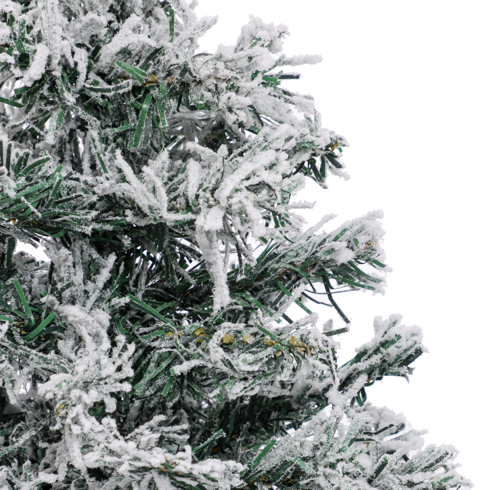 Ель 60см, 45 веток, снежная, флокирование, ПВХ, 26-16 - #3