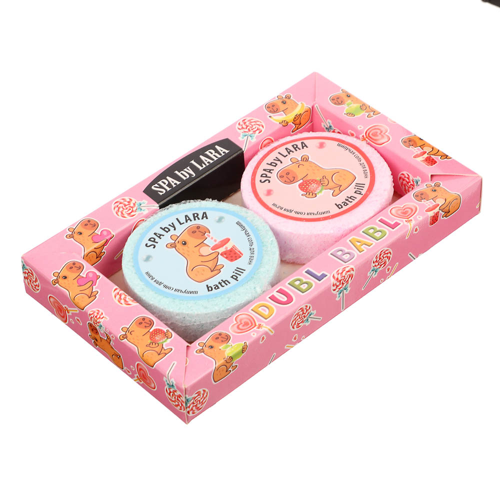 Подарочный набор Spa by lara Соль шипучая для ванн 2x80гр, 2 вида - #6