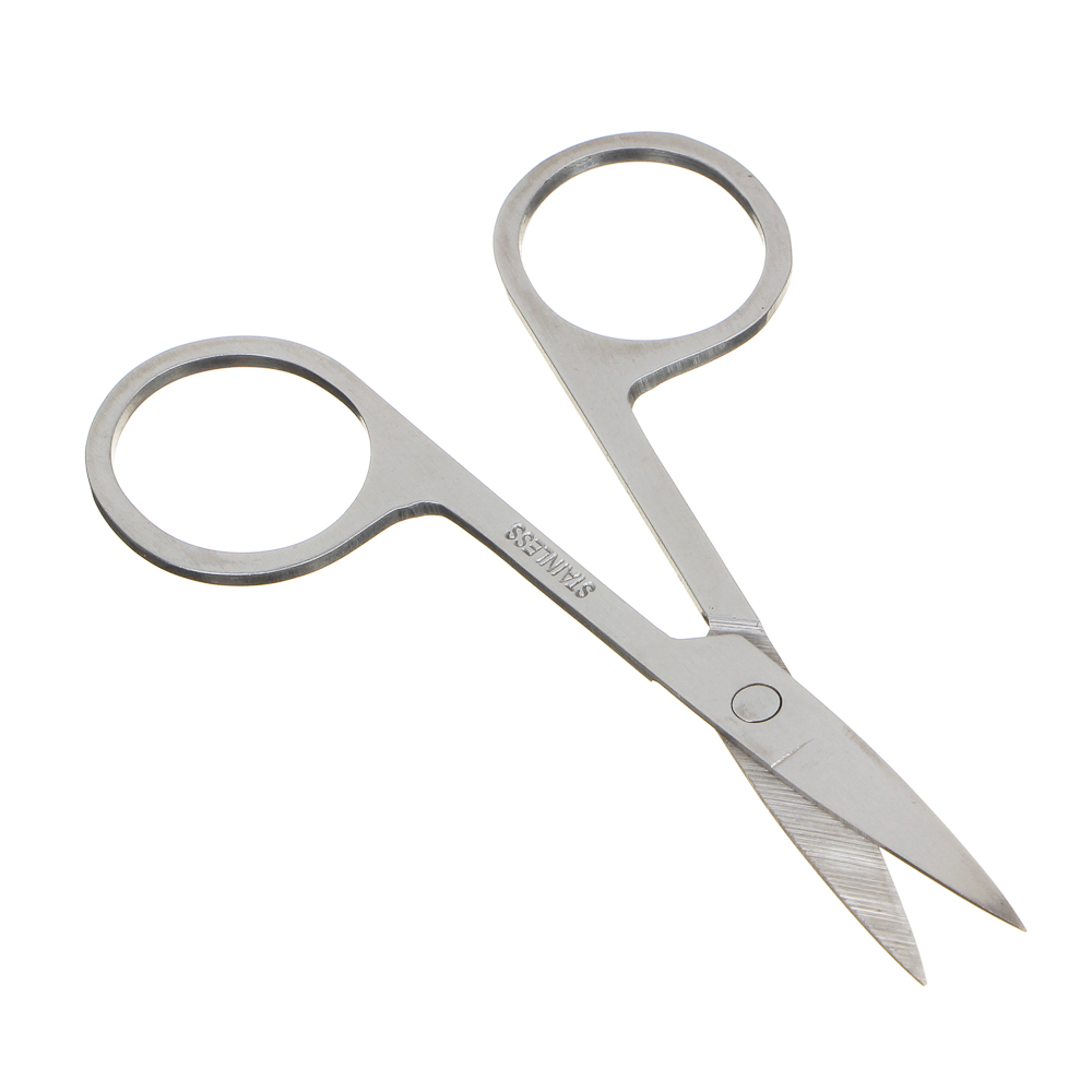 ЮНИLOOK Ножницы маникюрные для ногтей и кутикулы с прямыми лезвиями, сталь, 8,8см, HS-0621 - #2