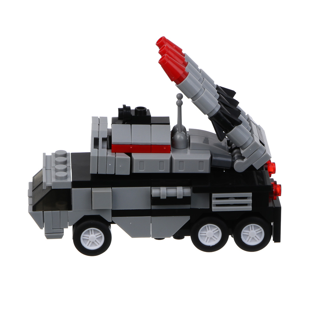 ИГРОЛЕНД Конструктор "Военная техника" с трансформацией, 170-193 дет., 21х4,3х15,5 см, ABS, 6 видов - #6