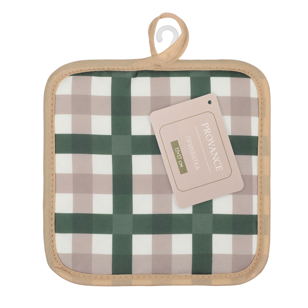 PROVANCE Кантри Прихватка, 17х17см, 100% полиэстер - #9