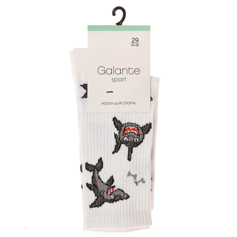 Носки с рисунками, GALANTE, р. 27-29, 80% хлопок, 17% полиамид, 3% эластан, цвета в ас-те - #5