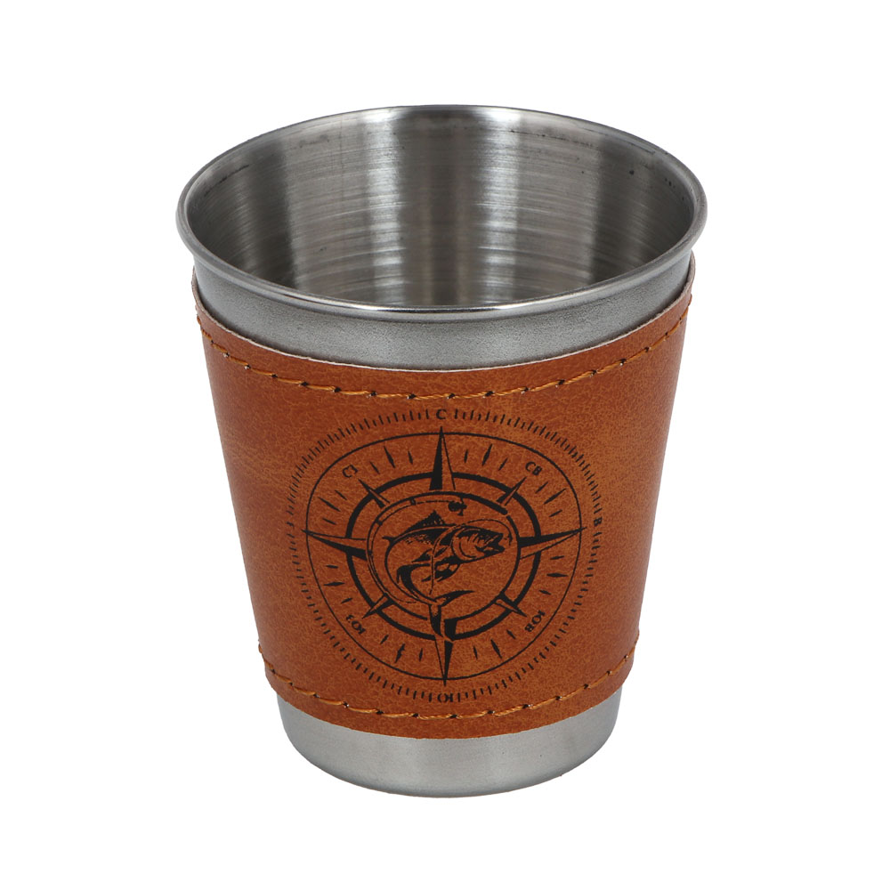 Набор стаканов в чехле тм AZOR FISHING, 4 стакана, 75мл - #4