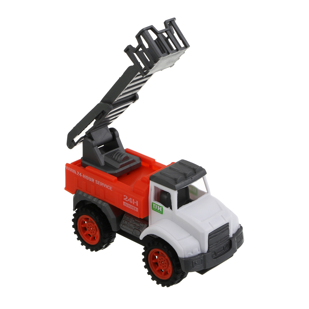 ИГРОЛЕНД Набор машинок 3 шт "Службы города", РР, РVC, 18х6х21 см, 2 дизайна - #5