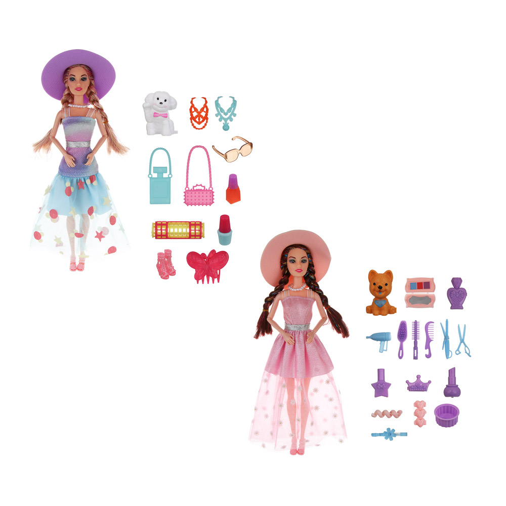 Кукла с аксессуарами "На вечеринку" пластик, тм ИГРОЛЕНД - #2