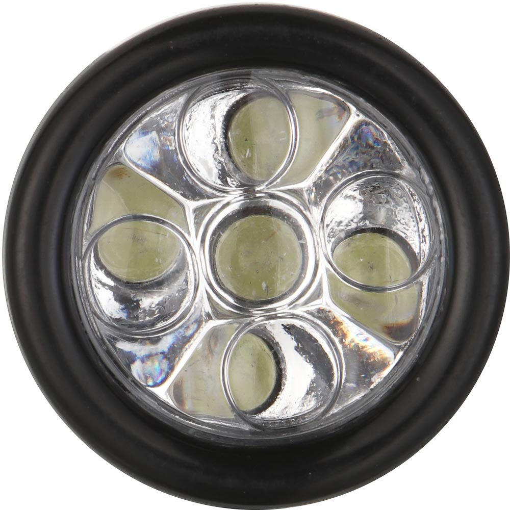 Фонарь велосипедный передний, тм BY SPORT, 3 режима, 5 LED,  4xААА - #4