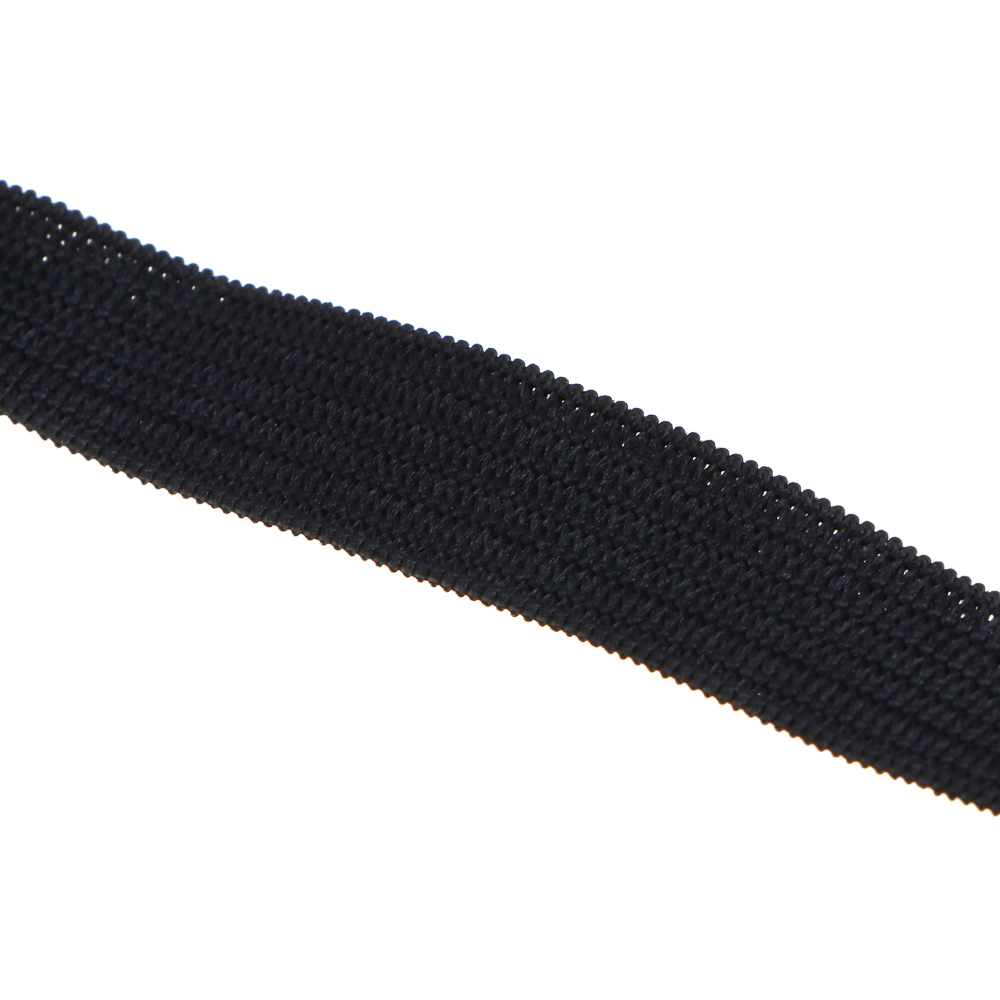 Резинка бельевая 1,0см х 2,2м, полиэстер, цвет черный - #3