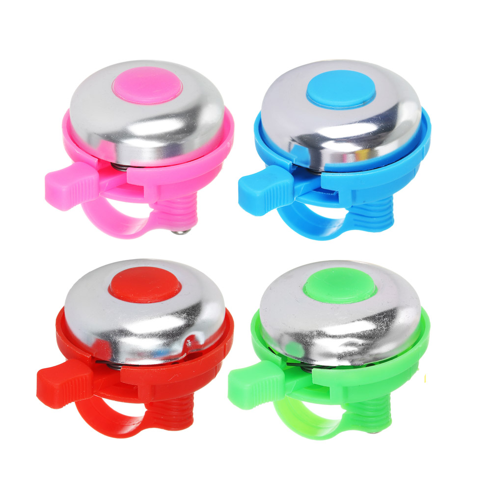 SILAPRO Звонок велосипедный Панцирь, нажимной, пластик, 4 цвета - #1