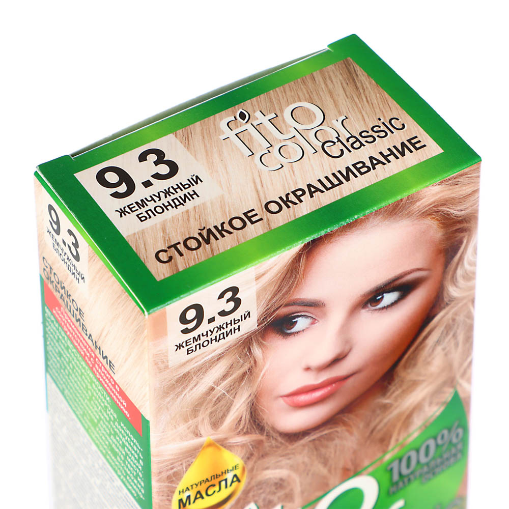 Краска для волос FITO COLOR Classic, 115 мл, тон 9.3 жемчужный блондин - #2
