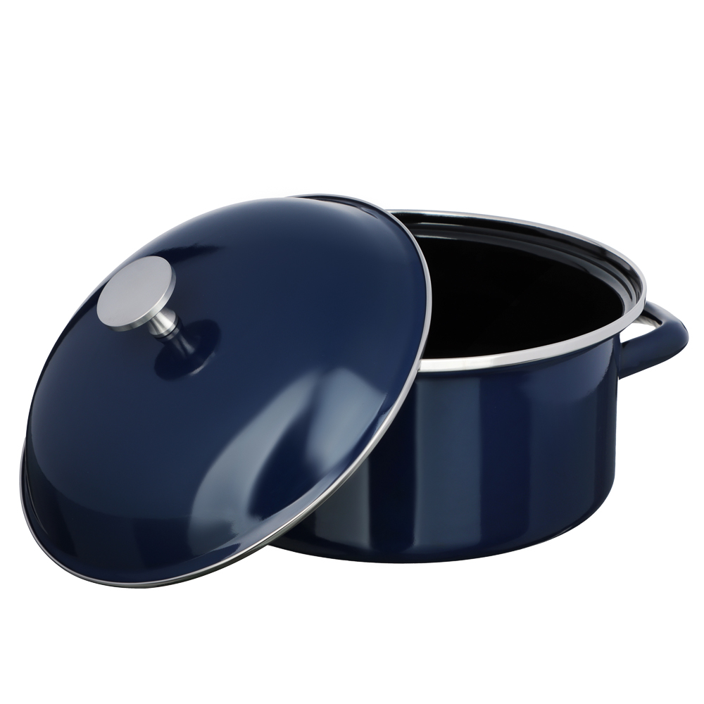 Кастрюля эмалированная VETTA Ноэми, 22см, 2,7л, индукция - #4