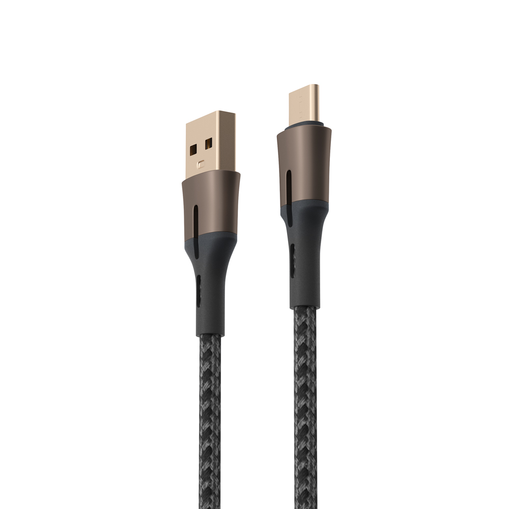 Кабель для зарядки USB(A)-Type C BY Авангард, 2м, 3А, Быстрая зарядка QC 3.0, черный - #3