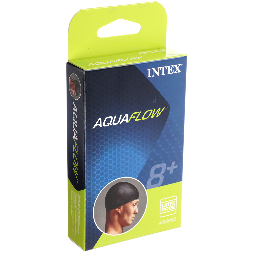 INTEX Шапочка для плавания силиконовая, от 8 лет, 3 цвета, 55992 - #5