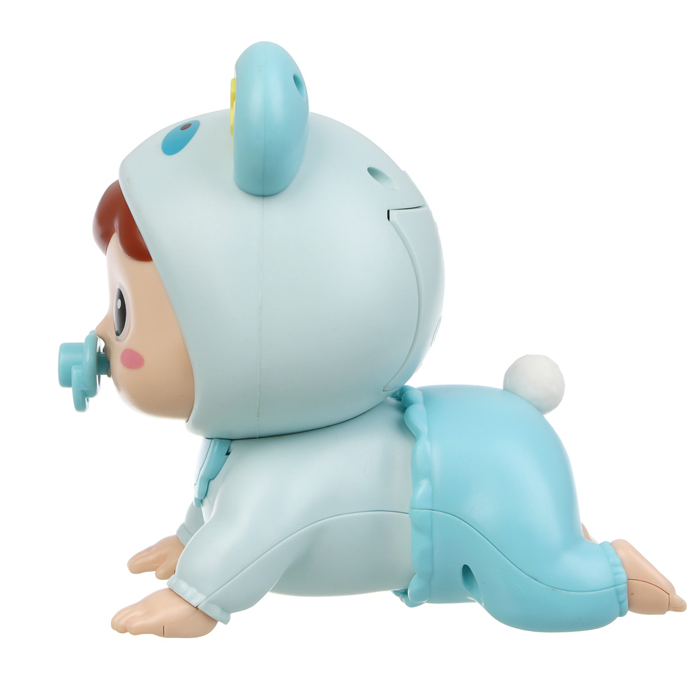 ИГРОЛЕНД Игрушка интерактивная ползунок "Малыш", звук, ABS, 2хААА, 13х9х12,5 см - #6