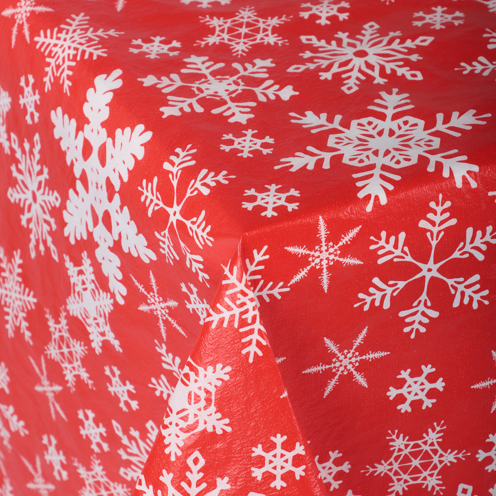 PROVANCE Щелкунчик Скатерть ПЕВА на текстильной основе, 132х178см, 50% полиэстер, 50% ПЕВА - #6