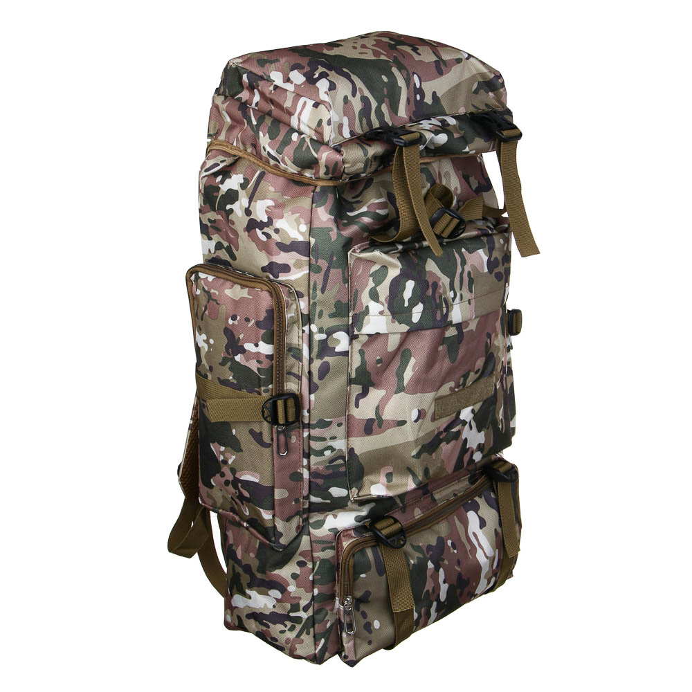 РУССО ТУРИСТО Рюкзак туристический Егерь 80л, 70x35x18 см, нейлон - #2