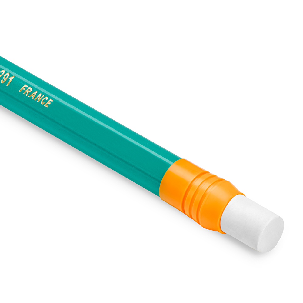 BIC Карандаш чернографитный "Эволюшн Эко", с ластиком, пластик, зеленый корпус, инд.маркировка, 8803 - #5