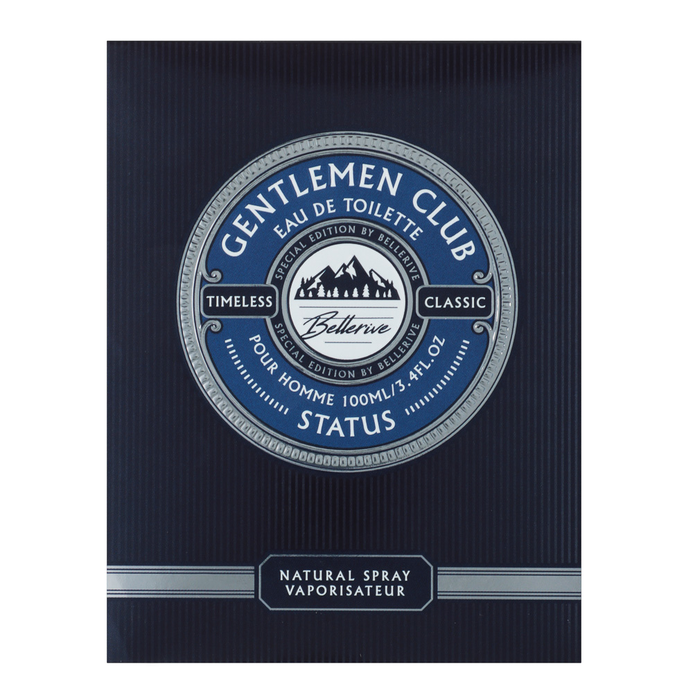 Туалетная вода мужская тм BELLERIVE Gentlemen club status, 100 мл - #7