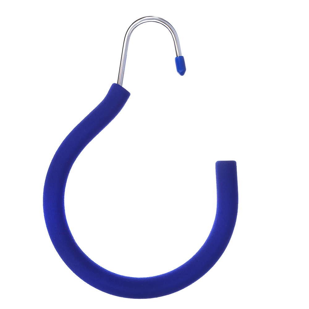 VETTA Вешалка металлическая кольцо для ремней и аксессуаров с покрытием из вспененного ПВХ - #6