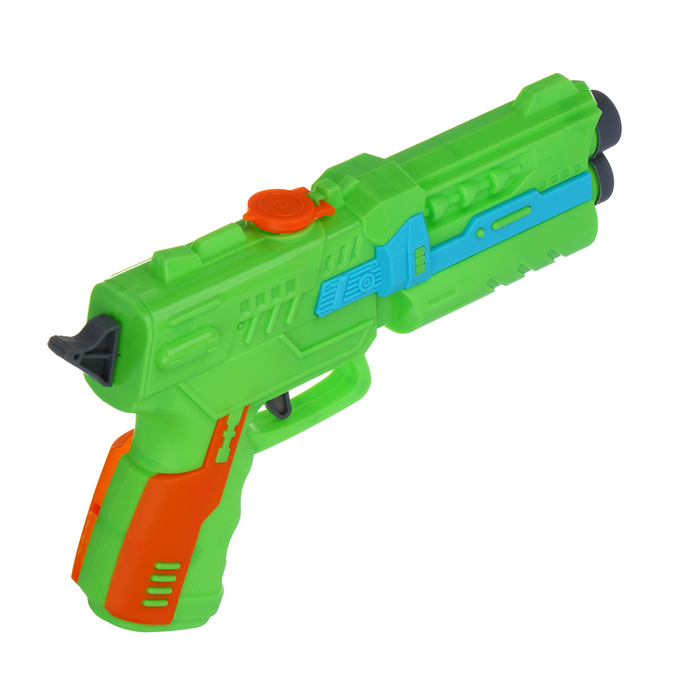 ИГРОЛЕНД Пистолет "Меткий стрелок" с патронами, ABS, 21,5х3,8х15,2 см, 4 диз - #7