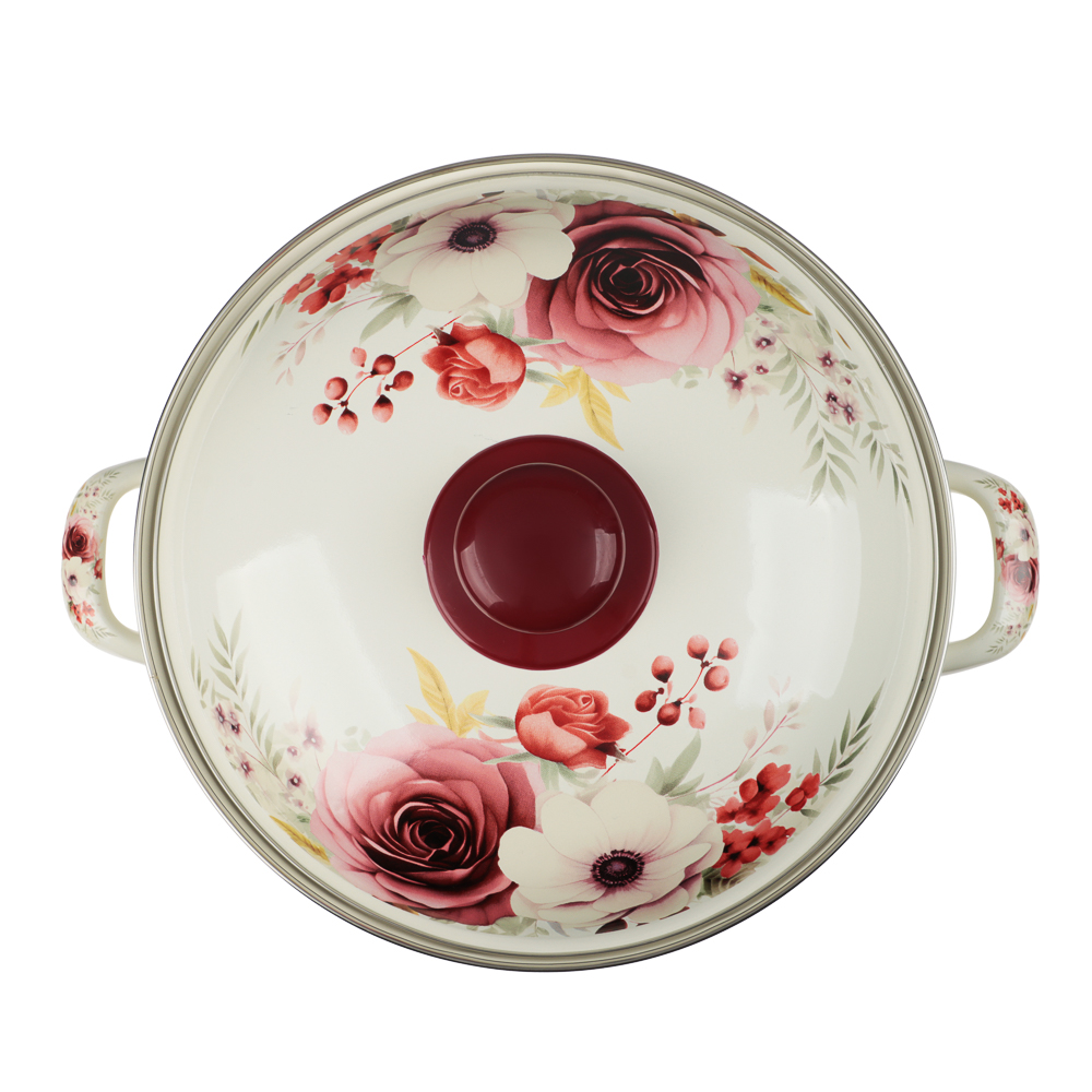 Кастрюля эмалированная VETTA Лаура, 24см, 5л, индукция - #5